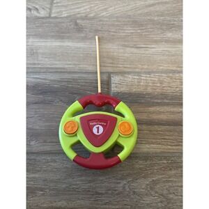 Toddler Red & Yellow RACE CAR Remote Plastic (remote Only)- Works!